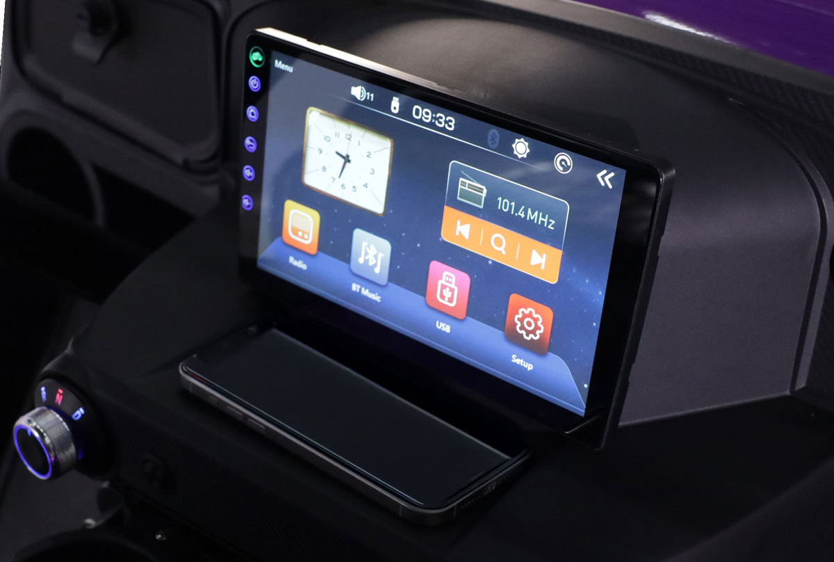 Golf cart 9 inches LCD touch screen