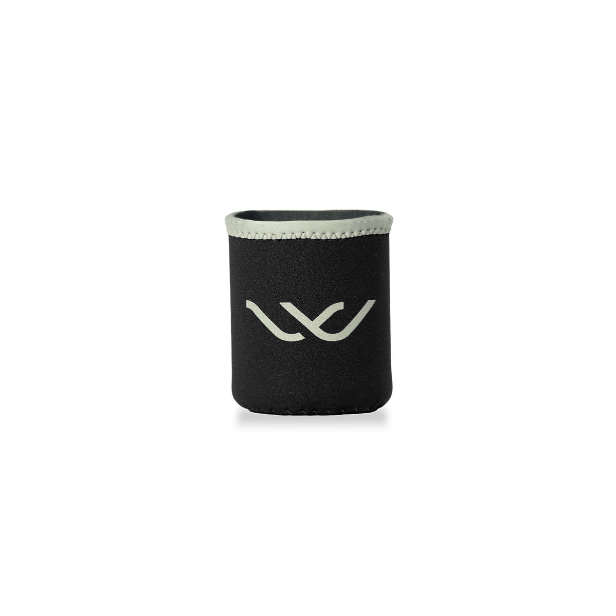 Whisper small koozie black
