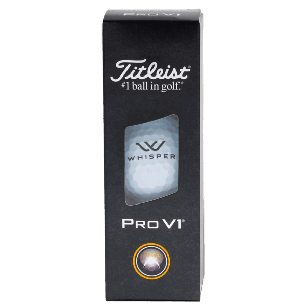 Whisper golf balls box set of 3