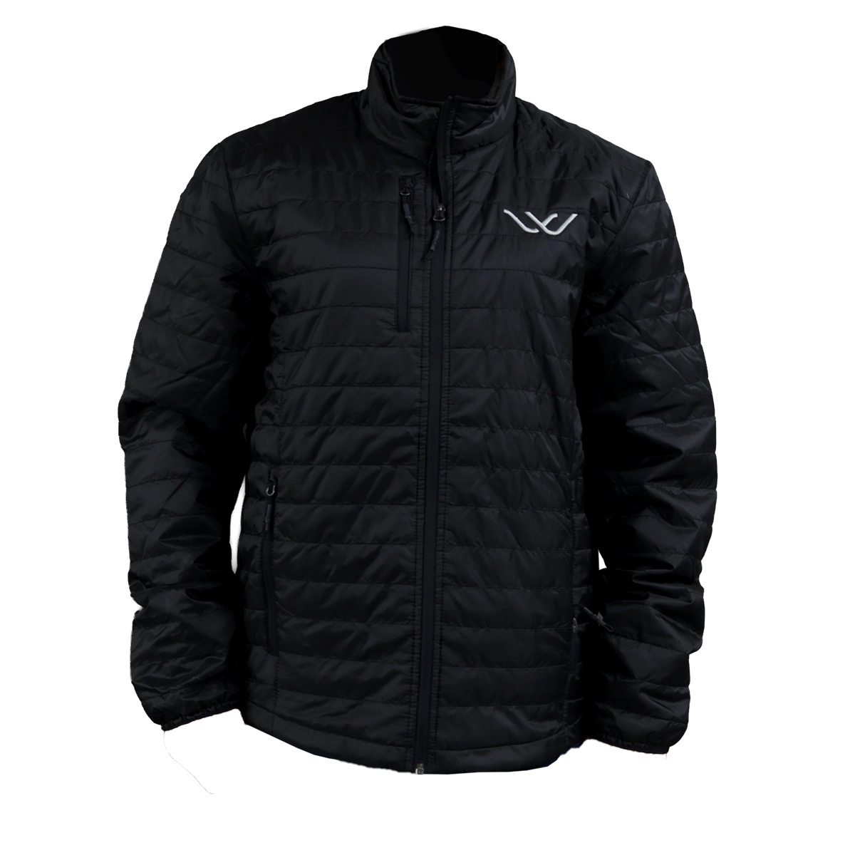 Unisex Whisper puffer jacket black